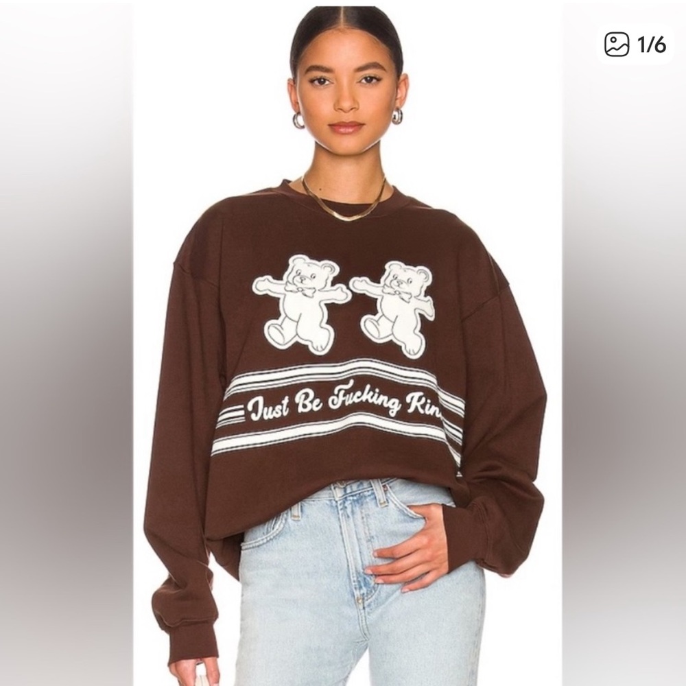 Just be fuc**** kind crew neck